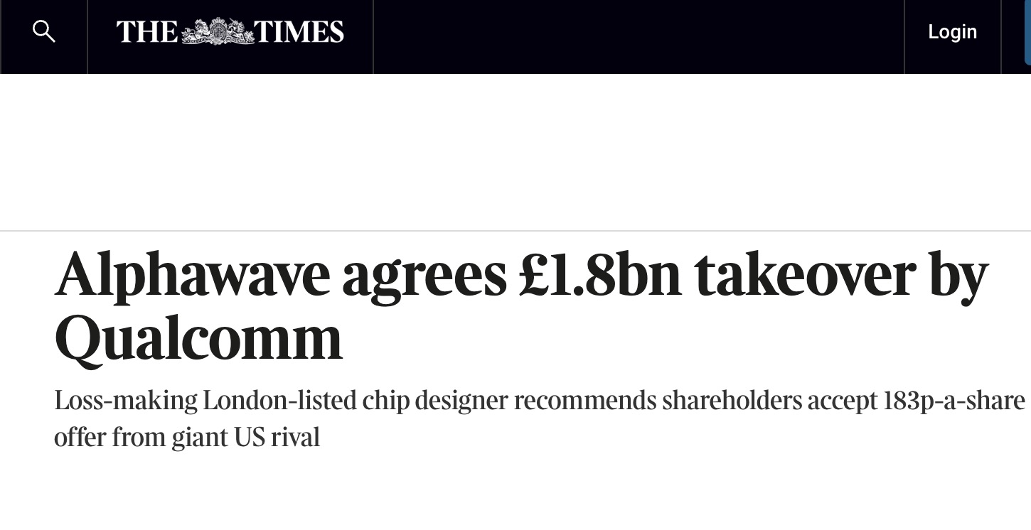 18亿英镑，美国芯片巨头高通计划收购英国公司！英国房市回暖| 英国房产圈