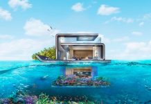 全球首个梦幻海底漂浮别墅,独享美景尽收眼底!
