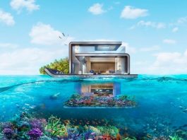 全球首个梦幻海底漂浮别墅,独享美景尽收眼底!