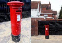 英国房主扩建了车用门,结果家门前的百年邮筒横中间,移还是不移?