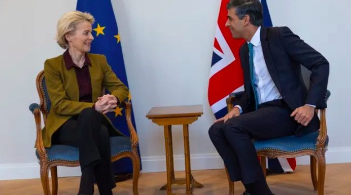 英国和欧盟针对北爱新协议达成!英国房地产净财富“去年首次超过7万亿英镑”!