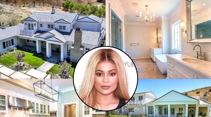 金小妹Kylie Jenner一千五百万美元买地建房初具规模,网友神评:有钱,没品!